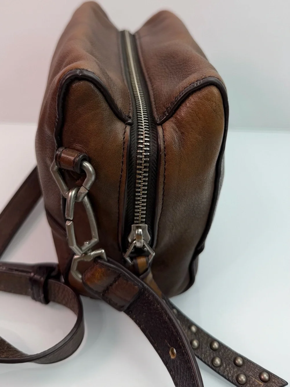 Liebeskind Berlin Crossbody Bag Soft Leather Brown